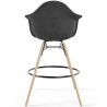 Fluwelen Barkruk - Scandinavisch Design en Houten Poten - Nordika image 7
