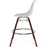 Fluwelen Barkruk - Scandinavisch Design en Donkere Houten Poten - Skögur image 7