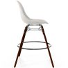 Fluwelen Barkruk - Scandinavisch Design en Donkere Houten Poten - Skögur image 7