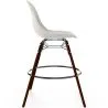 Fluwelen Barkruk - Scandinavisch Design en Donkere Houten Poten - Skögur image 7