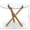 Ronde Eettafel - Scandinavisch Design - 4/5 Personen - Tesf image 7