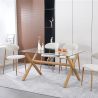 Rechthoekige Eettafel - Scandinavisch Design - 6 Personen - Tesfa image 7