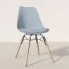 Eetkamerstoel met Kussen - Scandinavisch Design en Houten Poten - Skögur image 7