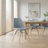 Eetkamerstoel met Kussen - Scandinavisch Design en Houten Poten - Skögur image 7