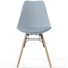 Eetkamerstoel met Kussen - Scandinavisch Design en Houten Poten - Skögur image 7