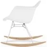 Schommelstoel - Scandinavisch Design - Houten en Metalen Poten - Nordika image 7