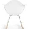 Schommelstoel - Scandinavisch Design - Houten en Metalen Poten - Nordika image 7