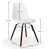 Eetkamerstoel met Kussen - Scandinavisch Design en Donkere Houten Poten - Skögur image 7