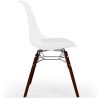 Eetkamerstoel met Kussen - Scandinavisch Design en Donkere Houten Poten - Skögur image 7