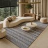 Groot tapijt met etnisch boho ontwerp - (290x200 cm) - Velour image 7