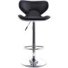 Draaibare barkruk met rugleuning - Curve Back image 7