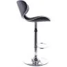 Draaibare barkruk met rugleuning - Curve Back image 7