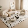 Groot Vloerkleed met Modern Design en Marmerlook - (290x200 cm) - Calico image 7