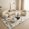 Groot Vloerkleed met Modern Design en Marmerlook - (290x200 cm) - Calico image 7