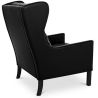 Fauteuil met armleggers - Retro Stijl - Bekleed in Leder - Michal image 7