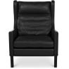 Fauteuil met armleggers - Retro Stijl - Bekleed in Leder - Michal image 7