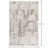 Groot Tapijt met Eigentijds Modern Ontwerp - Beige (290x200 cm) - Ornate image 7