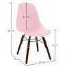 Kinderstoelen - Scandinavisch Design - Donkere Houten Poten - Skögur image 7