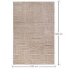 Groot Tapijt met Eigentijds Modern Ontwerp - Beige (290x200 cm) - Rococo image 7