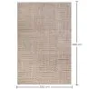 Groot Tapijt met Eigentijds Modern Ontwerp - Beige (290x200 cm) - Rococo image 7