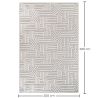 Groot Tapijt met Eigentijds Modern Ontwerp - Beige (290x200 cm) - Rosella image 7