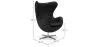 Fauteuil met armleuningen - Bekleed met lakleer - Egg Design - Brave - Eny image 7