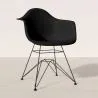 Eetkamerstoel - Scandinavisch Design en Zwarte Metalen Poten - Nordika image 7