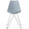 Eetkamerstoel met Kussen - Scandinavisch Design en Metalen - Skögur image 7