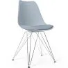 Eetkamerstoel met Kussen - Scandinavisch Design en Metalen - Skögur image 7