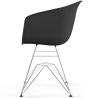 Eetkamerstoel - Scandinavisch Design - Verchroomde Poten - Polin image 7