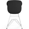Eetkamerstoel - Scandinavisch Design - Verchroomde Poten - Polin image 7