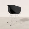 Eetkamerstoel - Scandinavisch Design - Verchroomde Poten - Polin image 7