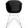 Eetkamerstoel - Scandinavisch Design - Verchroomde Poten - Polin image 7