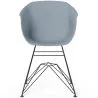 Eetkamerstoel - Scandinavisch Design - Zwarte Poten - Polin image 7