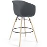Barkruk - Scandinavisch Design - Natuurlijke Houten Poten - Melania image 7