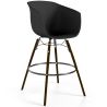 Barkruk - Scandinavisch Design - Donkere Houten Poten - Pirela image 7