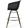 Barkruk - Scandinavisch Design - Donkere Houten Poten - Pirela image 7