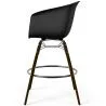Barkruk - Scandinavisch Design - Donkere Houten Poten - Pirela image 7