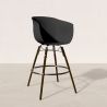 Barkruk - Scandinavisch Design - Donkere Houten Poten - Pirela image 7