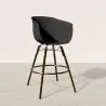 Barkruk - Scandinavisch Design - Donkere Houten Poten - Pirela image 7