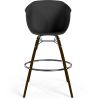 Barkruk - Scandinavisch Design - Donkere Houten Poten - Pirela image 7