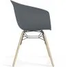 Eetkamerstoel - Scandinavisch Design - Natuurlijke Houten Poten - Polin image 7