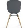 Eetkamerstoel - Scandinavisch Design - Natuurlijke Houten Poten - Polin image 7