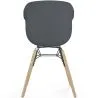 Eetkamerstoel - Scandinavisch Design - Natuurlijke Houten Poten - Polin image 7