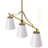 Hanglamp in Metaal Oudgoud met 3 Kappen - Bubles image 7