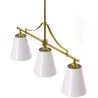 Hanglamp in Metaal Oudgoud met 3 Kappen - Bubles image 7