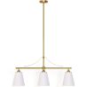 Hanglamp in Metaal Oudgoud met 3 Kappen - Bubles image 7