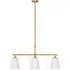 Hanglamp in Metaal Oudgoud met 3 Kappen - Bubles image 7