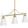 Hanglamp in Metaal Oudgoud met 3 Kappen - Bubles image 7