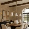 Hanglamp in Metaal Oudgoud met 3 Kappen - Bubles image 7